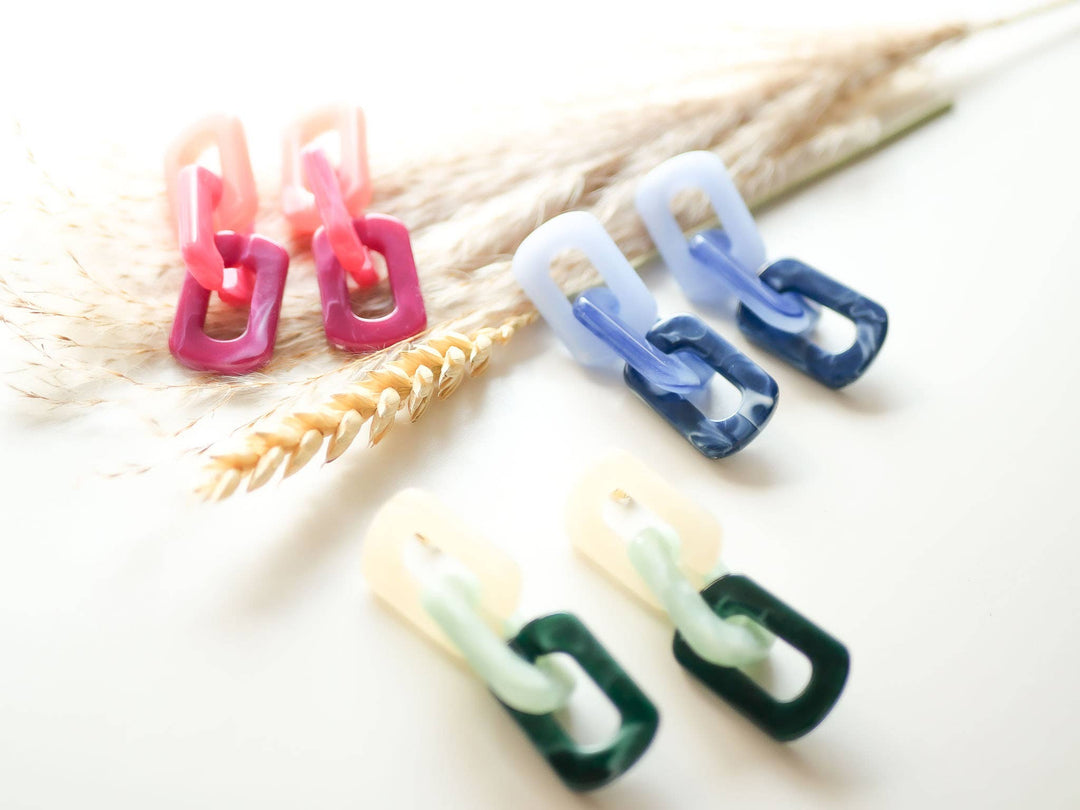 Lola Resin Earrings - Birch & BrackenEARRINGS