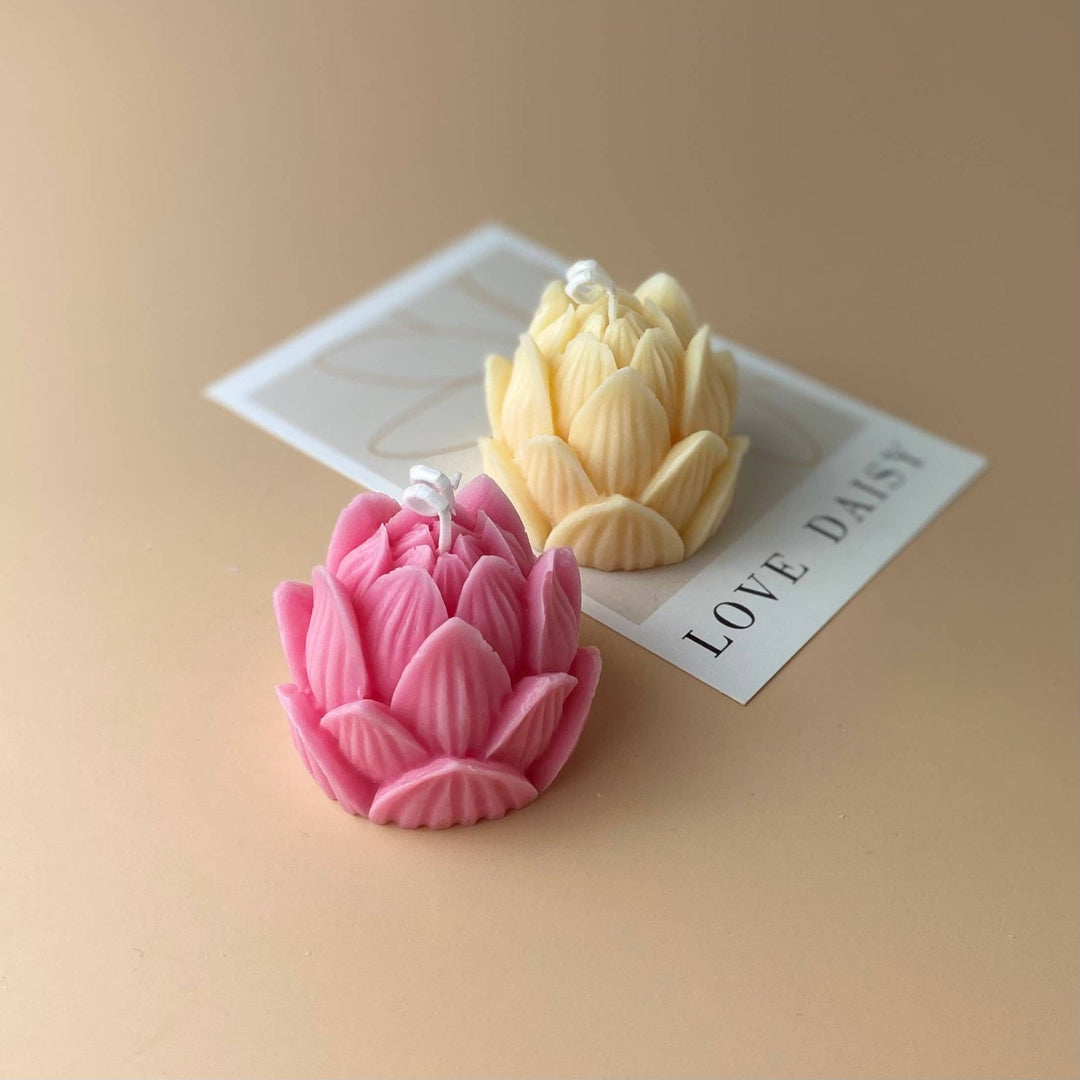 Lotus Flower Soy Candle - Birch & BrackenCANDLE