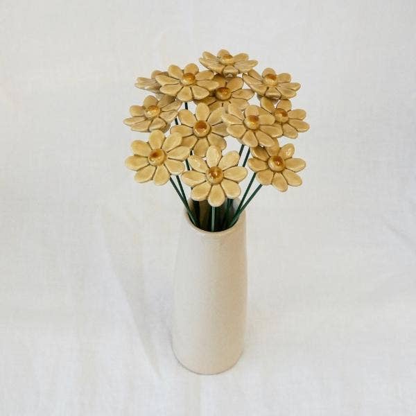 Marguerite Ceramic Flower - Birch & BrackenFLOWERS