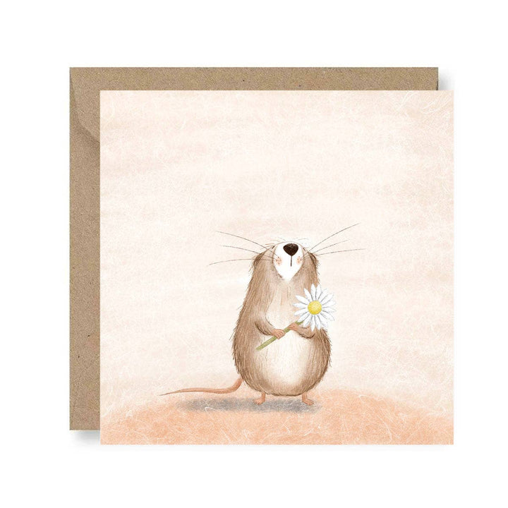 Mouse's Thinking of You Greeting Card - Birch & BrackenCARDS