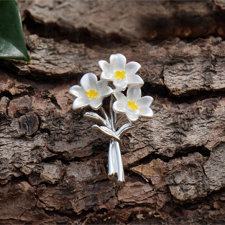 Narcissus Brooch - Birch & BrackenBROOCH