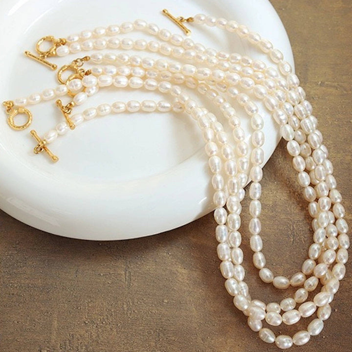 Natural Freshwater Pearl Necklace - Birch & BrackenNECKLACE