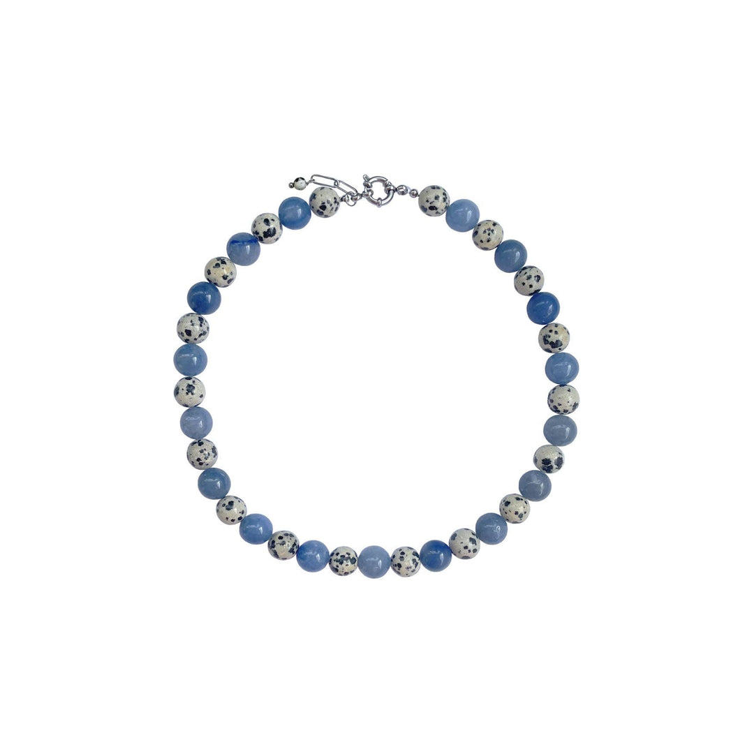 Natural stone necklace Jasper and aventurine - Birch & BrackenNECKLACE