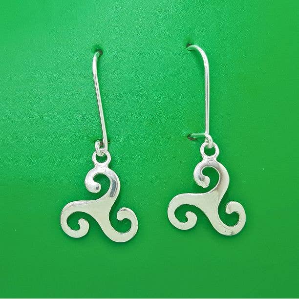 Newgrange Spiral Earrings - Birch & BrackenEARRINGS