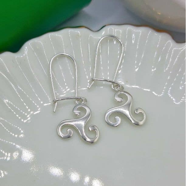 Newgrange Spiral Earrings - Birch & BrackenEARRINGS