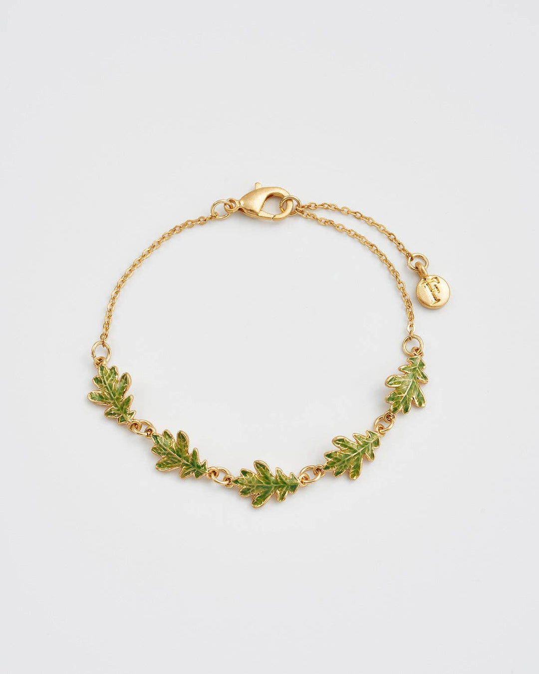 Oak Leaf Gold Bracelet - Birch & BrackenBRACELET