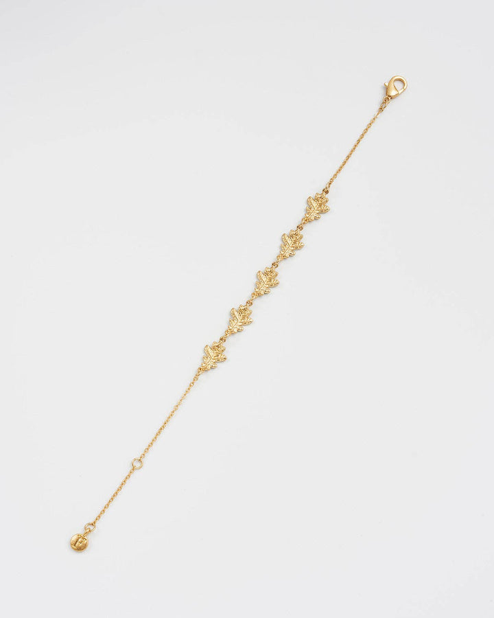 Oak Leaf Gold Bracelet - Birch & BrackenBRACELET