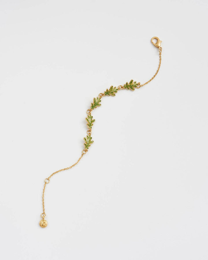 Oak Leaf Gold Bracelet - Birch & BrackenBRACELET