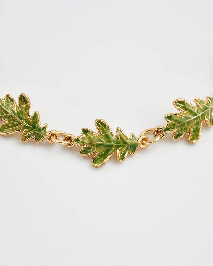 Oak Leaf Gold Bracelet - Birch & BrackenBRACELET