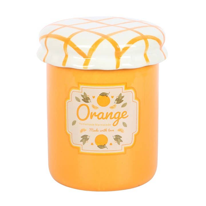 Orange Marmalade Jar Oil Burner and Wax Warmer - Birch & BrackenWAX BURNER