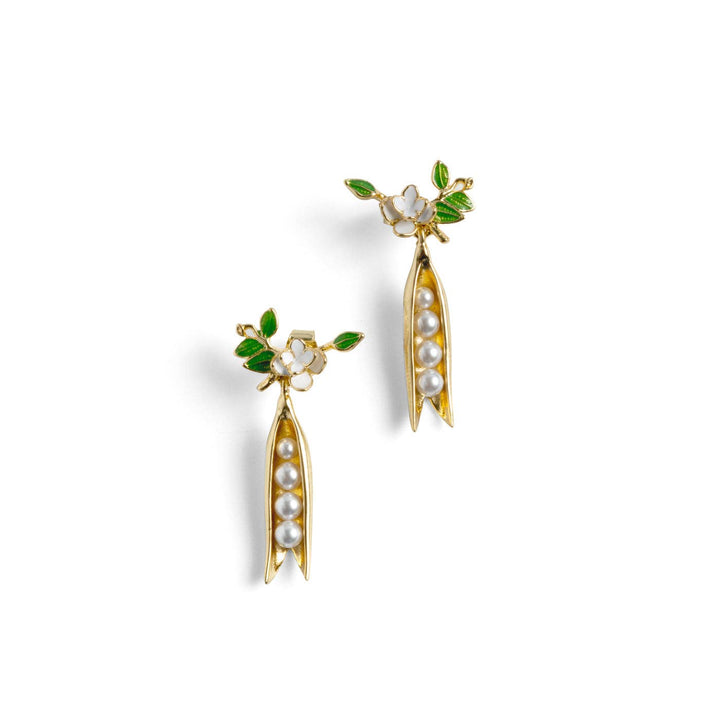 Peapod Drop Earrings - Birch & BrackenEARRINGS