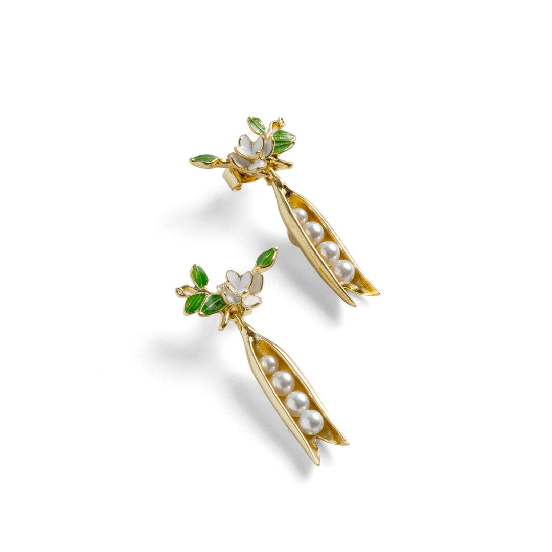 Peapod Drop Earrings - Birch & BrackenEARRINGS