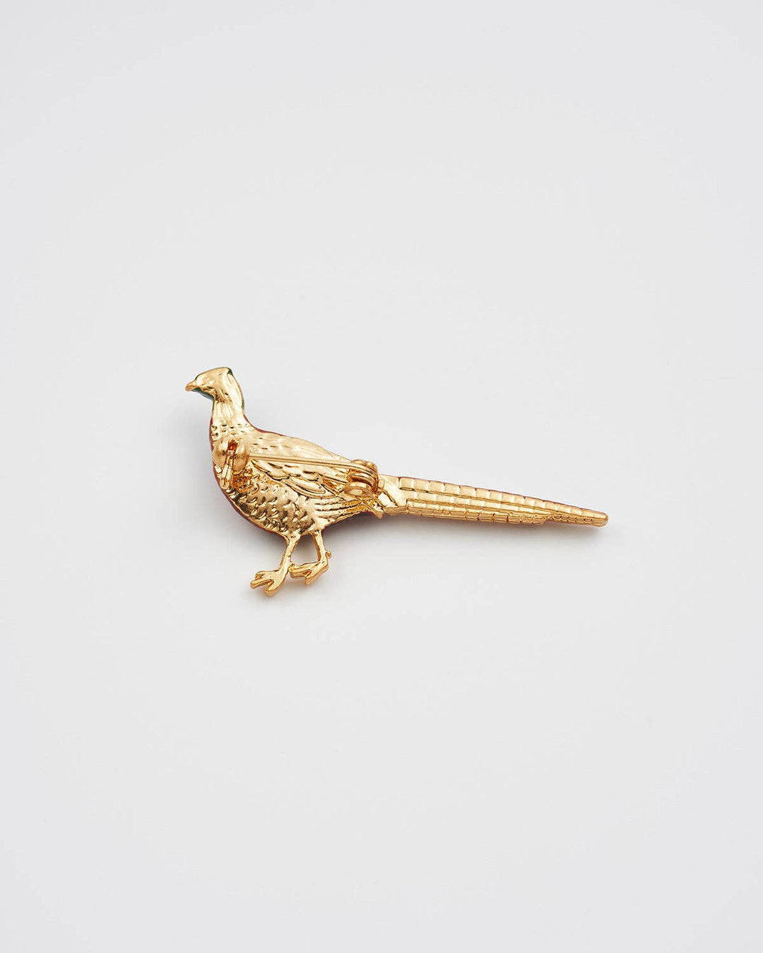 Pheasant Enamel Brooch - Birch & BrackenBROOCH