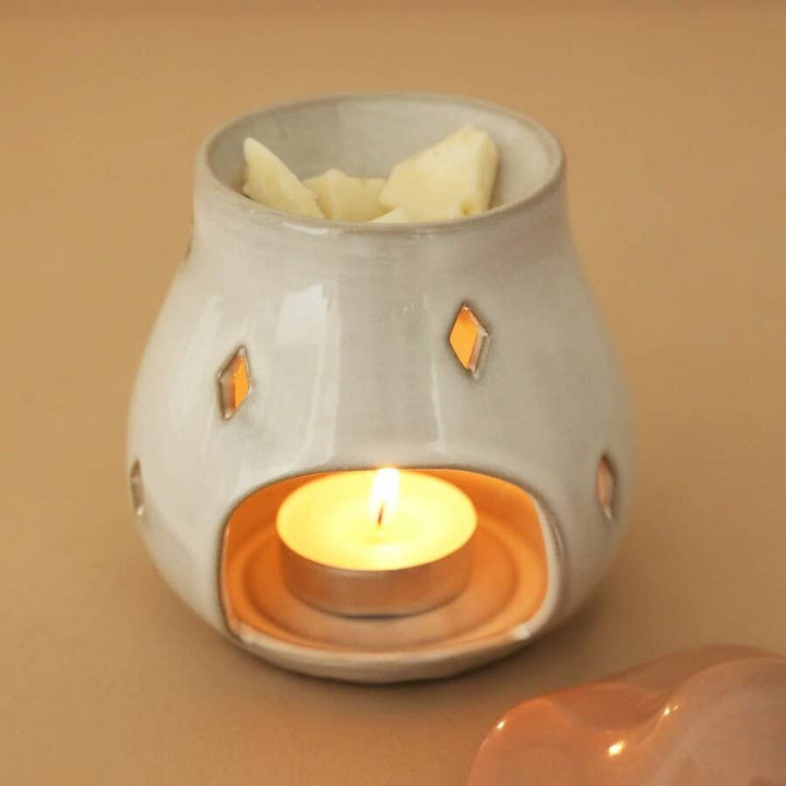 Pink Ceramic Toadstool Wax Burner - Birch & BrackenWAX BURNER
