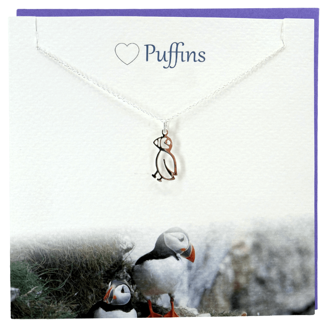 Puffin pendant - Birch & BrackenNECKLACE