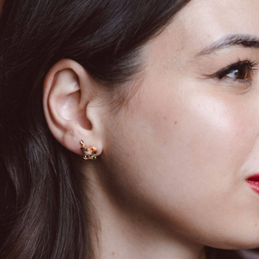 Robin and Holly Stud Earrings - Birch & BrackenEARRINGS