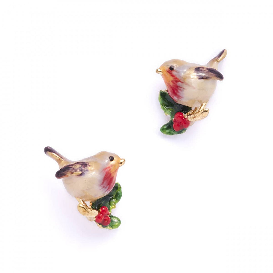 Robin and Holly Stud Earrings - Birch & BrackenEARRINGS
