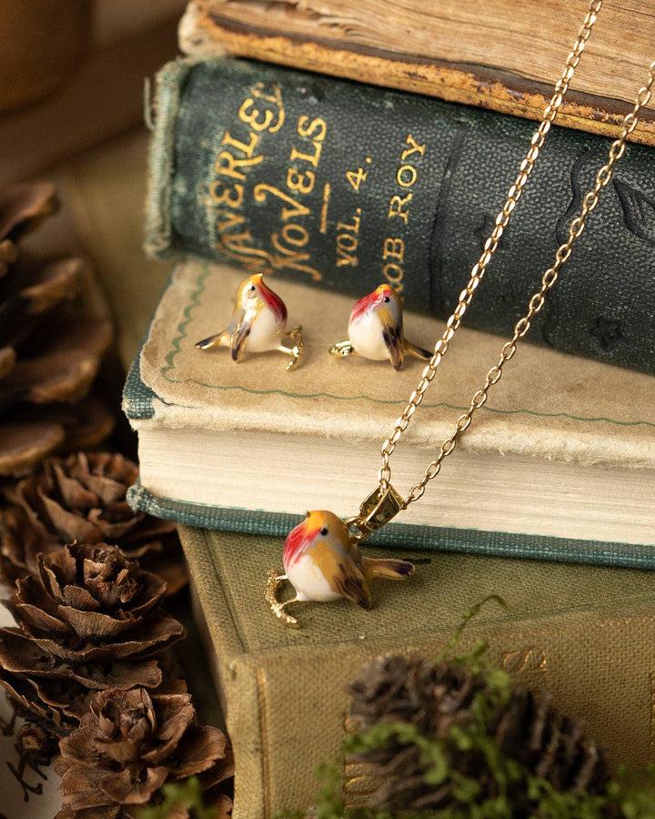 Robin Pendant - Birch & BrackenNECKLACE