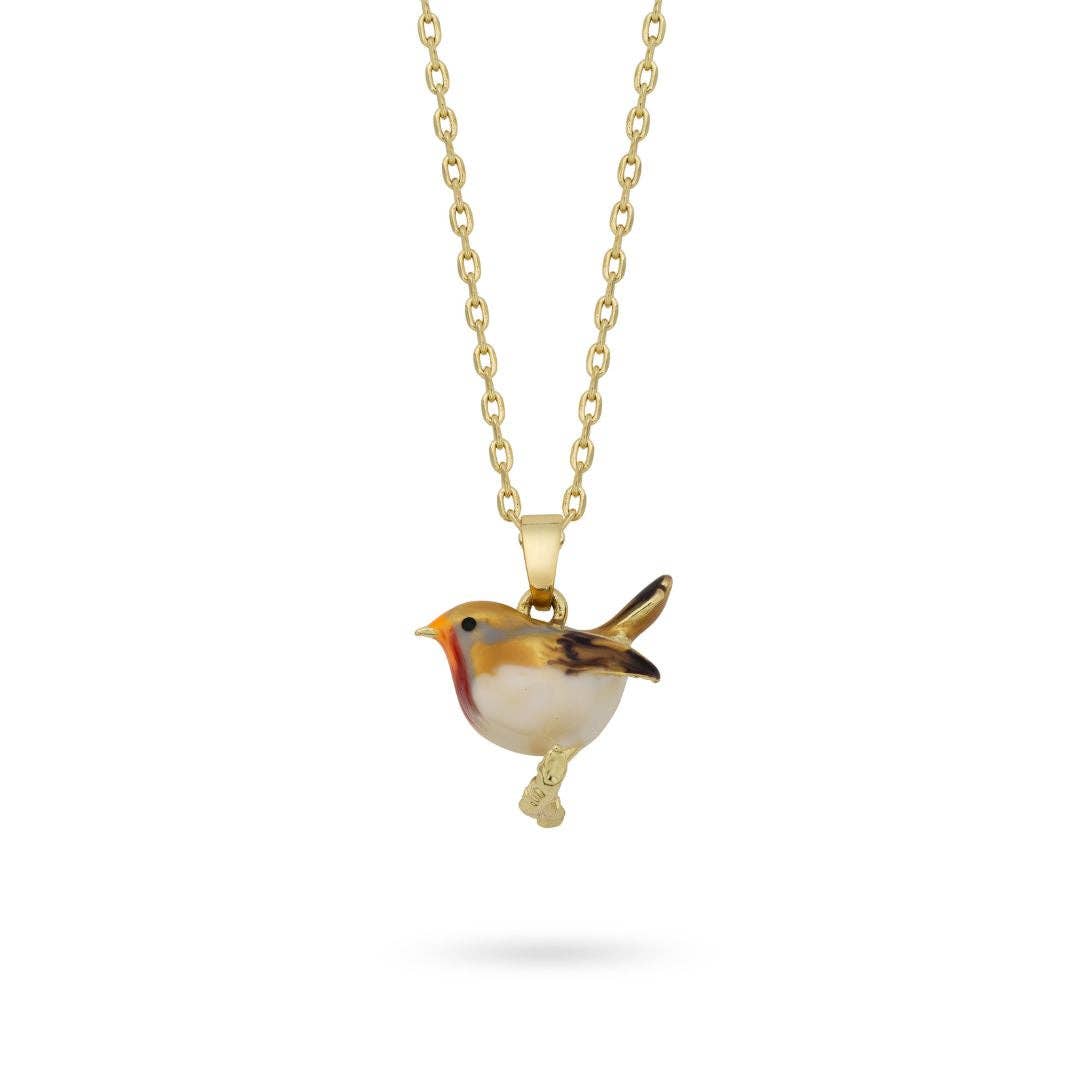 Robin Pendant - Birch & BrackenNECKLACE