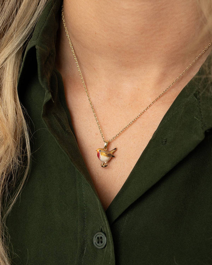 Robin Pendant - Birch & BrackenNECKLACE