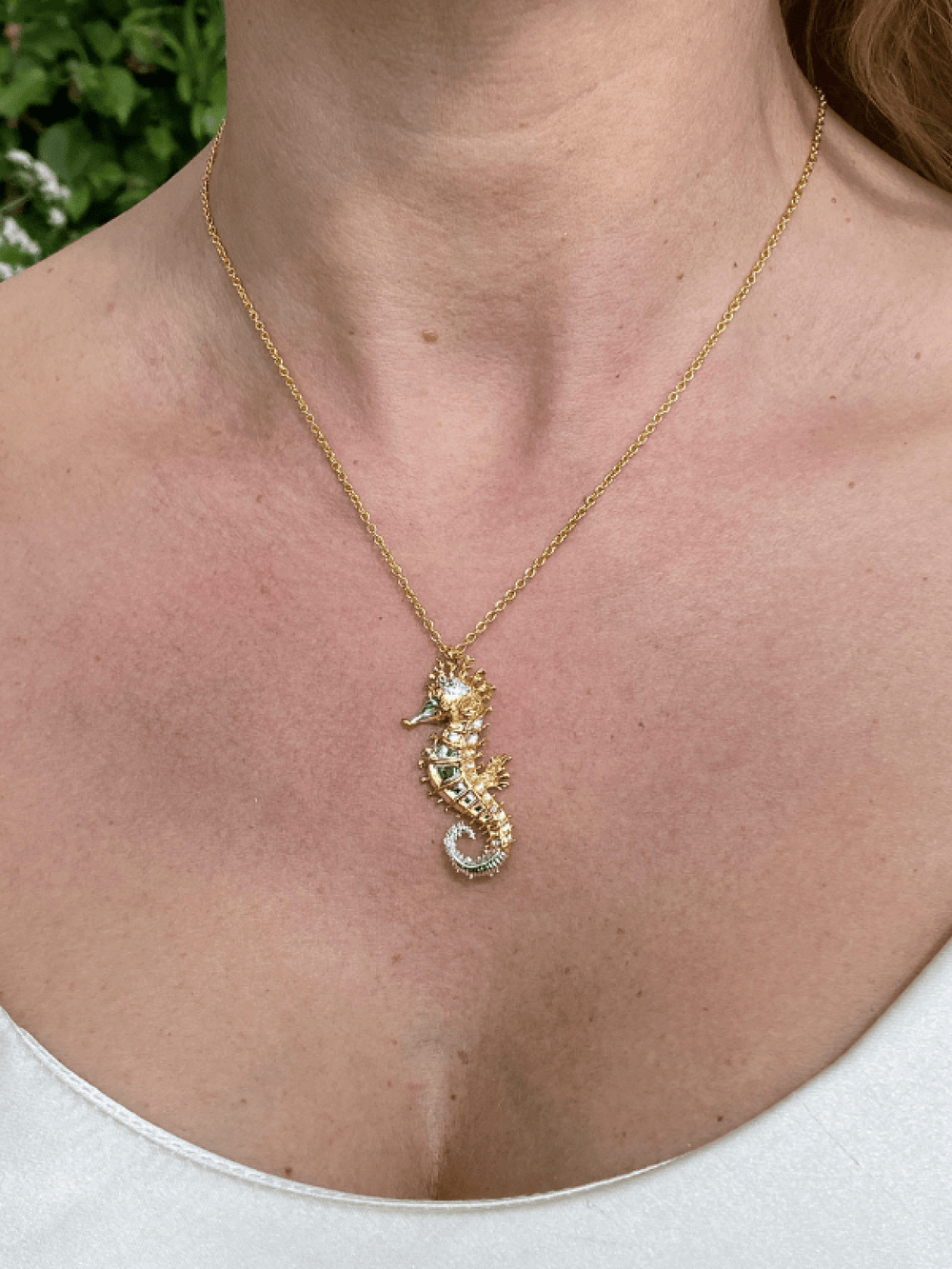 Seahorse Pendant - Birch & BrackenNECKLACE