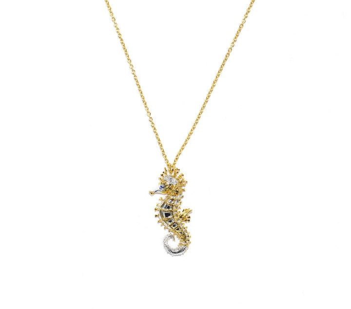 Seahorse Pendant - Birch & BrackenNECKLACE