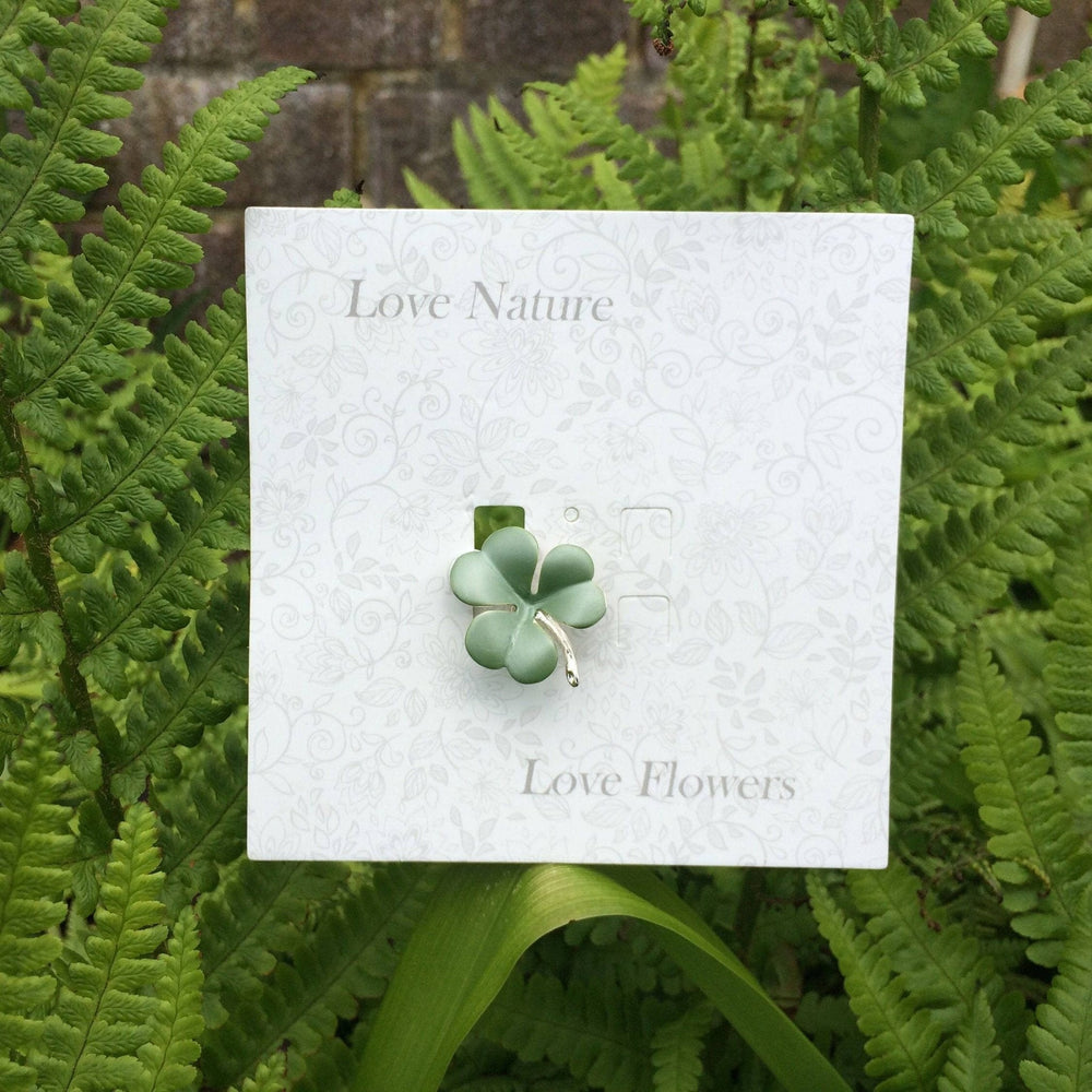Shamrock Brooch - Birch & BrackenBROOCH