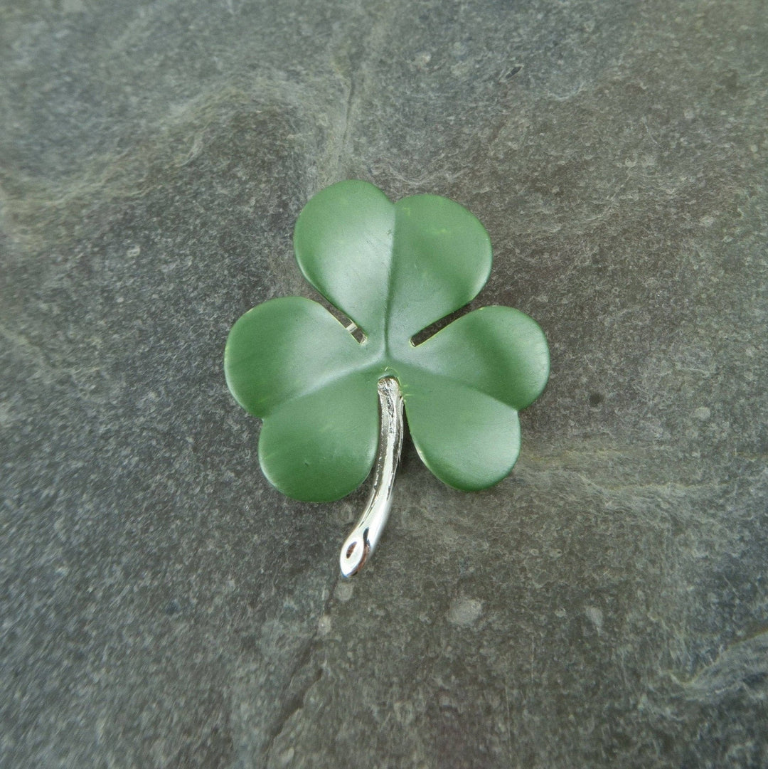 Shamrock Brooch - Birch & BrackenBROOCH