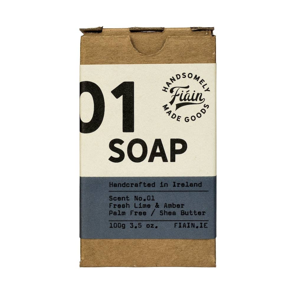 Soap 01 | Fresh Lime + Amber - Birch & BrackenSOAP