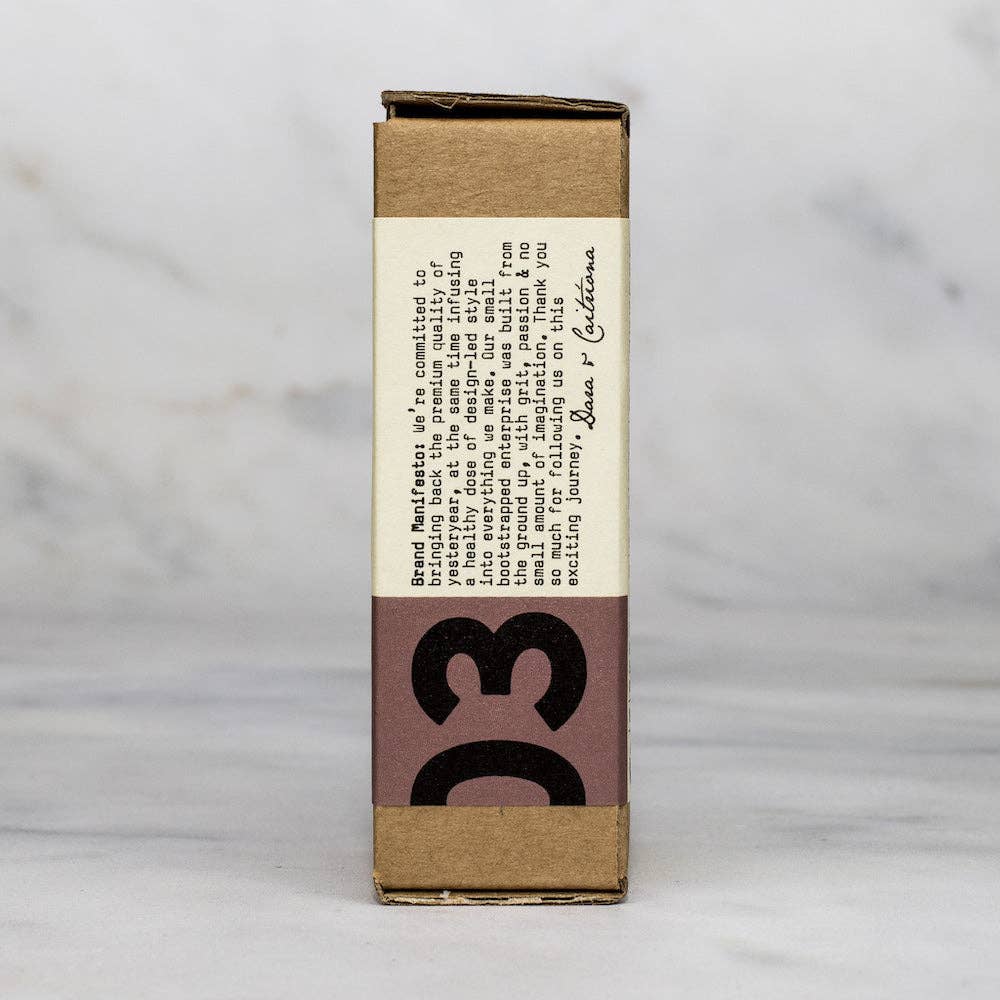 Soap 03 | Leather + Oudh - Birch & BrackenSOAP