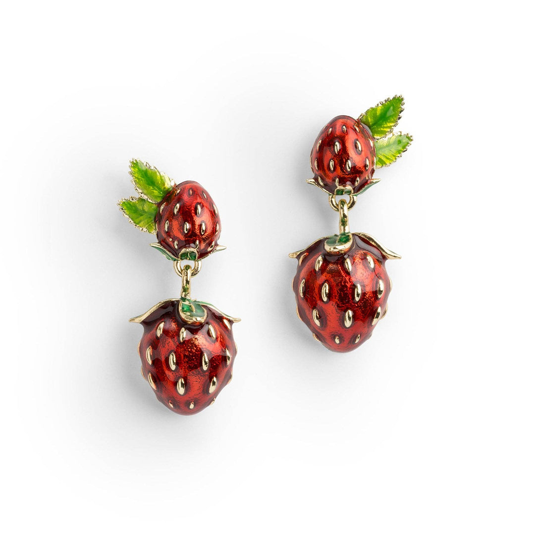 Strawberry Drop Earrings - Birch & BrackenEARRINGS