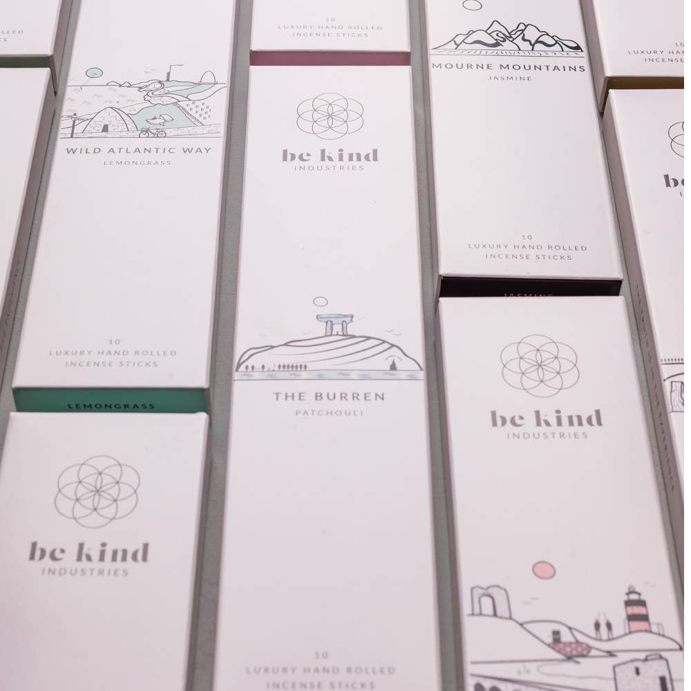 The Burren Incense - Patchouli - Birch & BrackenINCENSE