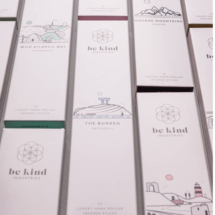 The Burren Incense - Patchouli - Birch & BrackenINCENSE
