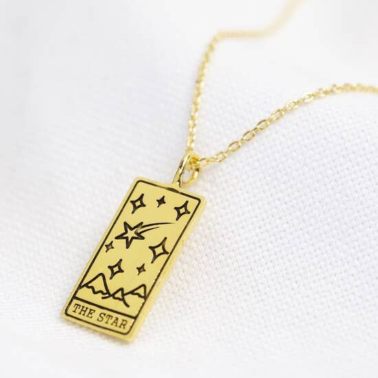 The Star Tarot Card Pendant Necklace - Birch & BrackenNECKLACE