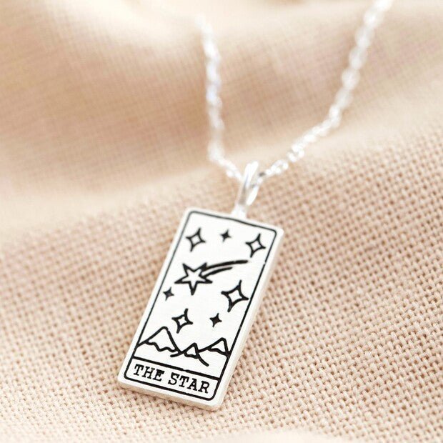 The Star Tarot Card Pendant Necklace - Birch & BrackenNECKLACE