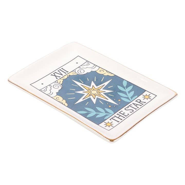 The Star Vintage Tarot Card Trinket Dish - Birch & BrackenTRINKET DISH