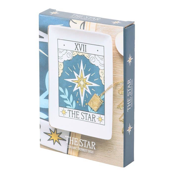 The Star Vintage Tarot Card Trinket Dish - Birch & BrackenTRINKET DISH