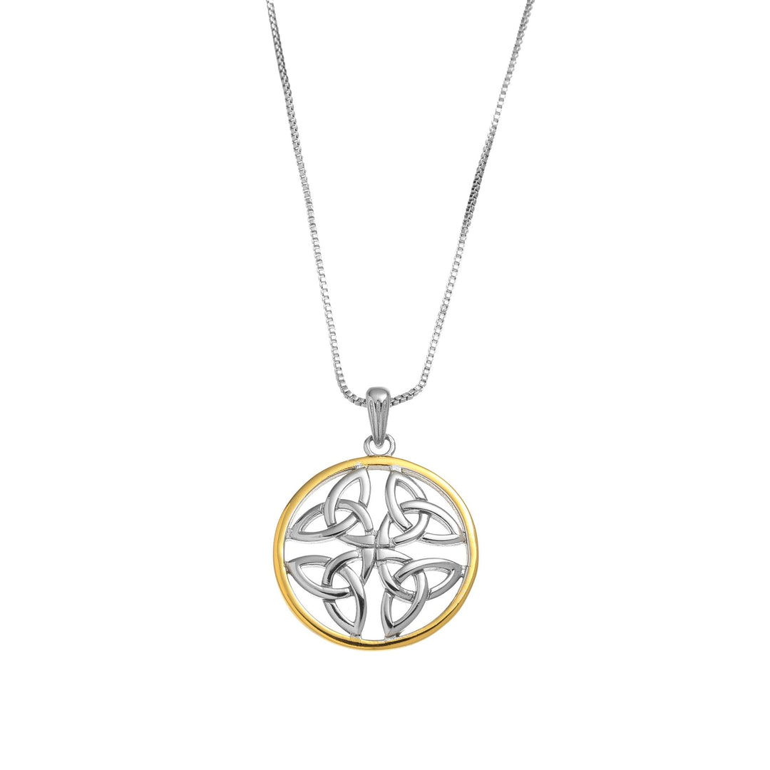 Trinity Circle Pendant - Birch & BrackenNECKLACE