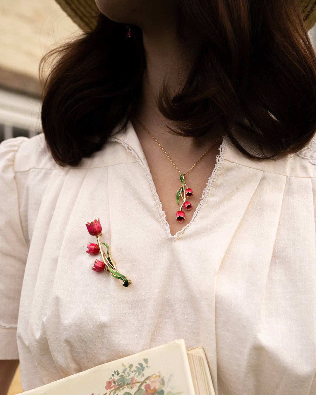 Tulip Brooch - Birch & BrackenBROOCH