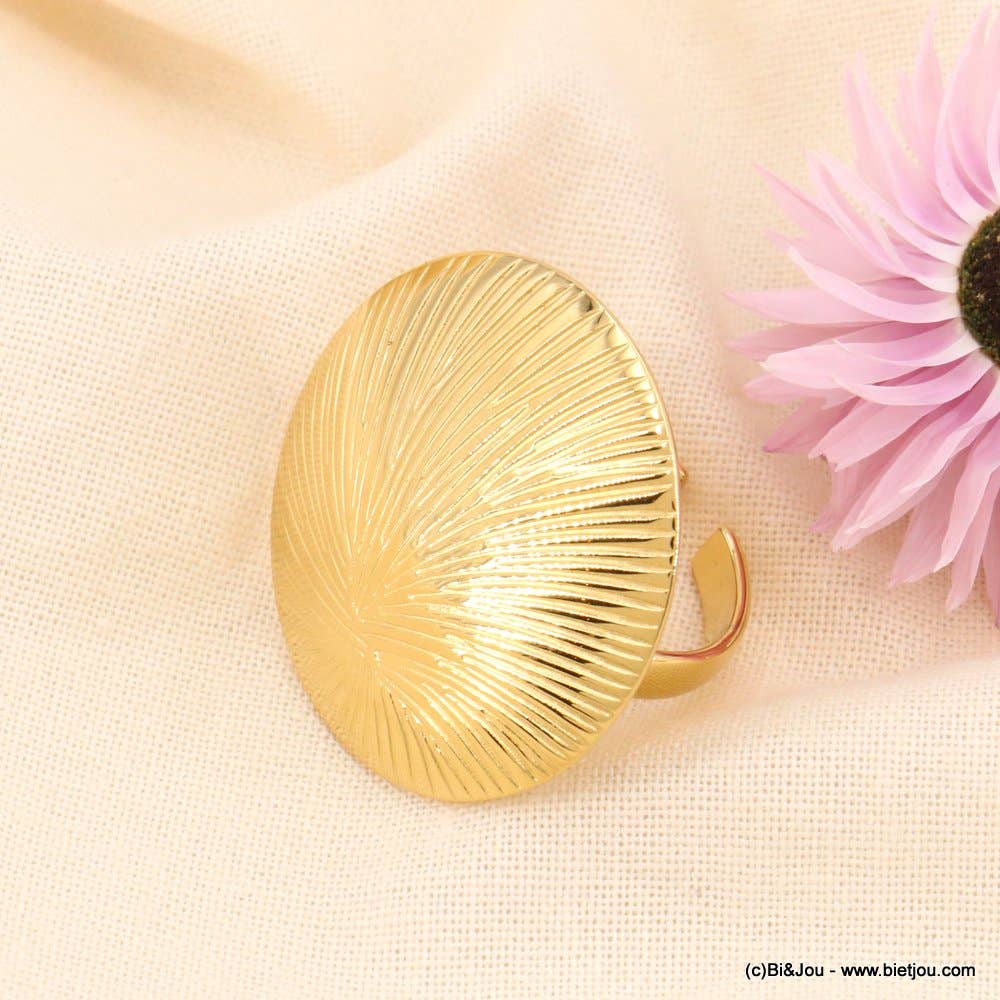 Vintage Style Disc Ring - Birch & BrackenRING