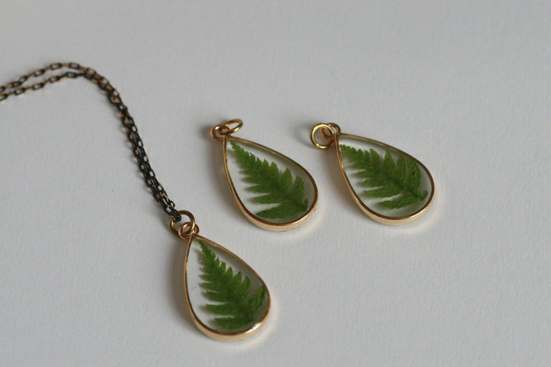 Wicklow Fern Necklace - Birch & BrackenNECKLACE