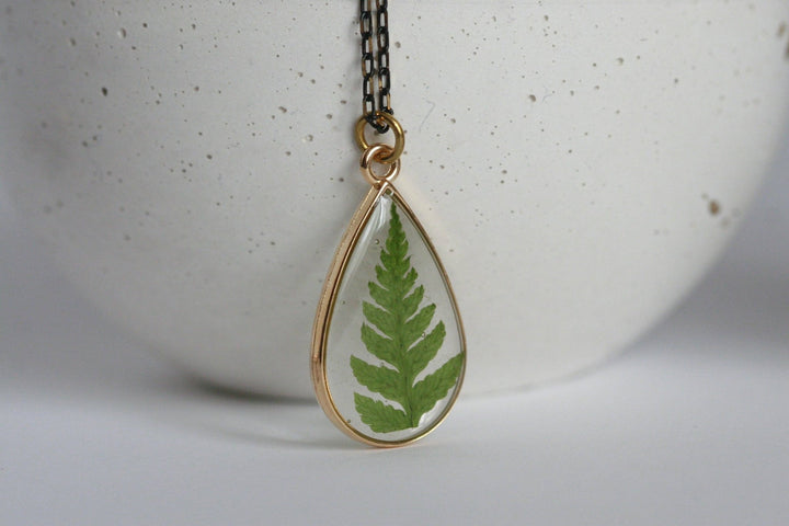 Wicklow Fern Necklace - Birch & BrackenNECKLACE