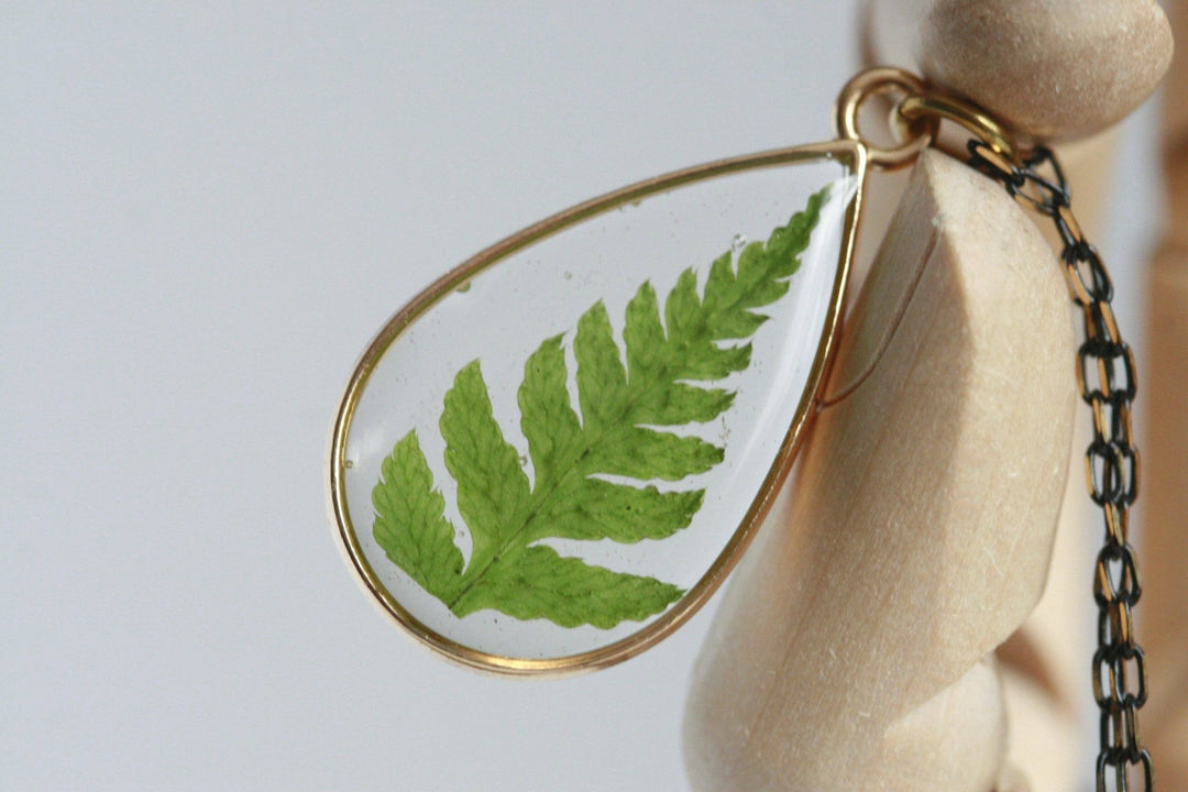 Wicklow Fern Necklace - Birch & BrackenNECKLACE