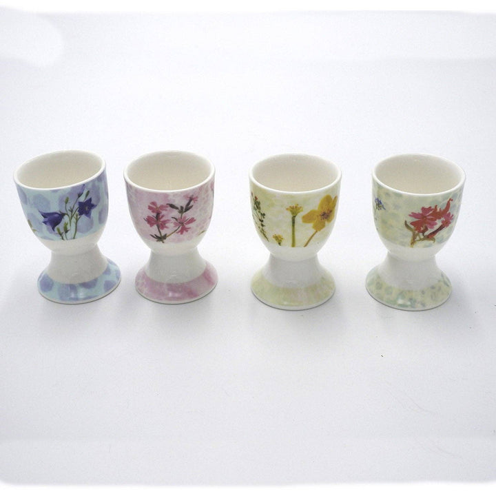 Wildflower 'Egg Cups' Set of 4 - Birch & BrackenEGG CUP