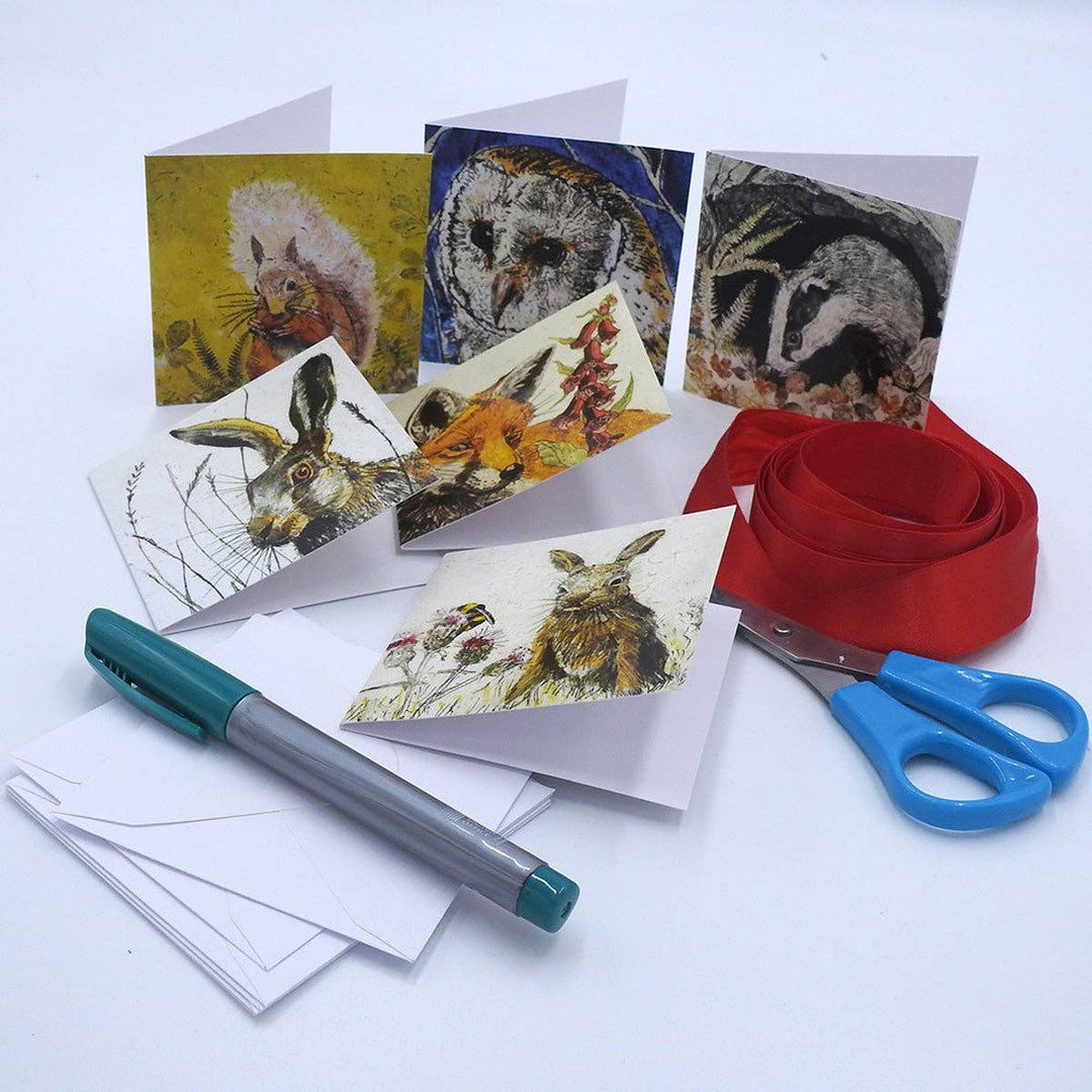'Wildlife' Mini Card Set - Birch & BrackenCARDS