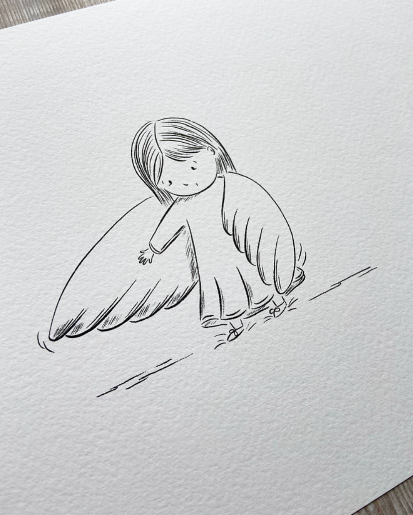Wings to Dream - Artprint: A4 - Birch & BrackenPRINT