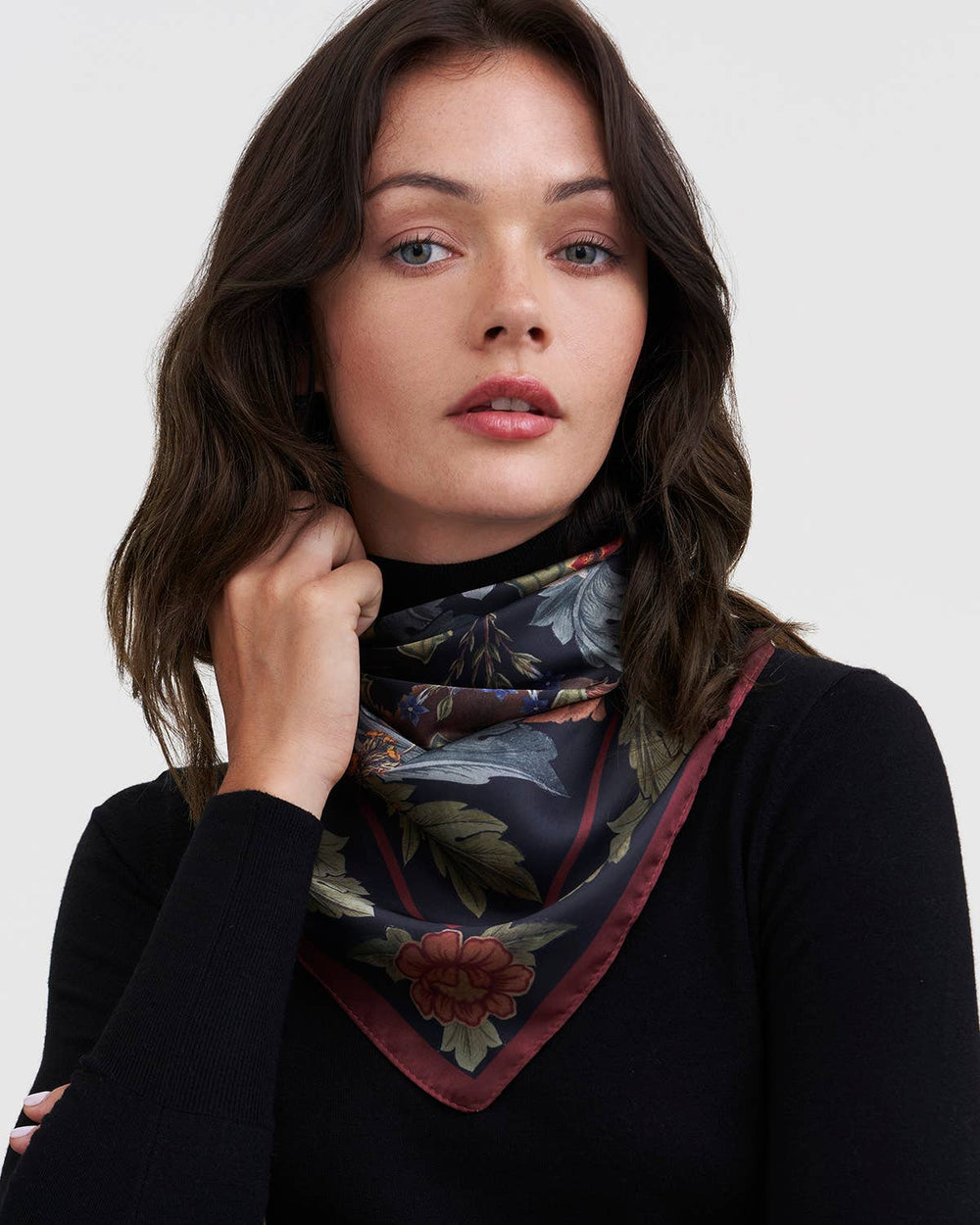 Winter Solstice Tales Square Scarf - Birch & BrackenSCARF