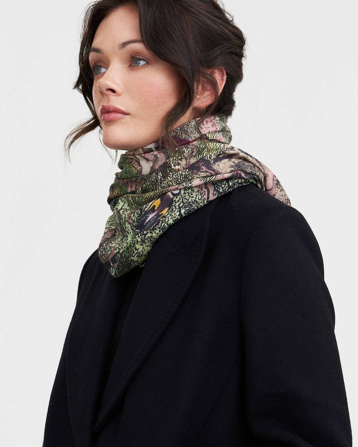 Woodland Tales Scarf - Birch & BrackenSCARF